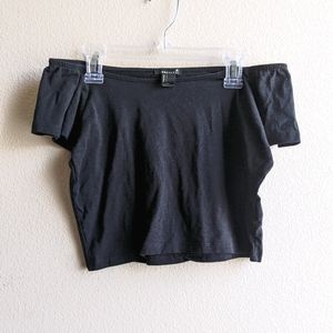 Off the Shoulder Crop Top